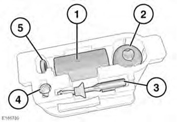 Комплект для ремонта шин Range Rover Sport с 2013 года